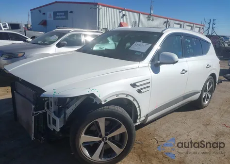 2022 Genesis Gv80 2.5T Awd from USA, damaged, VIN KMUHBDSB6NU078038